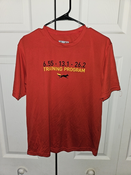 A4 Tops - Red Training Program Short Sleeve Tee
